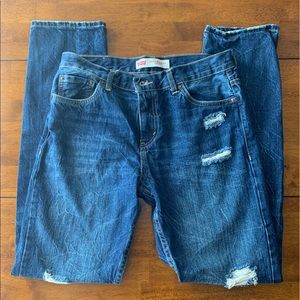 Levi’s 502 Regular Taper Distressed Jeans, 20